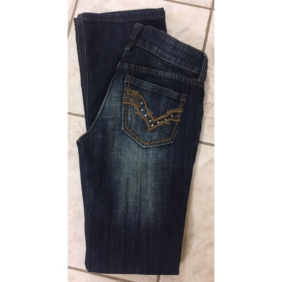 NWOT Charlotte Ruse Skinny Bootcut Jeans 4 - Picture 2 of 5