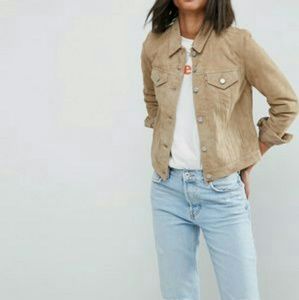 Levi's Levis Suede Trucker Jacket
