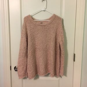 Muted Pink Knit Sweater