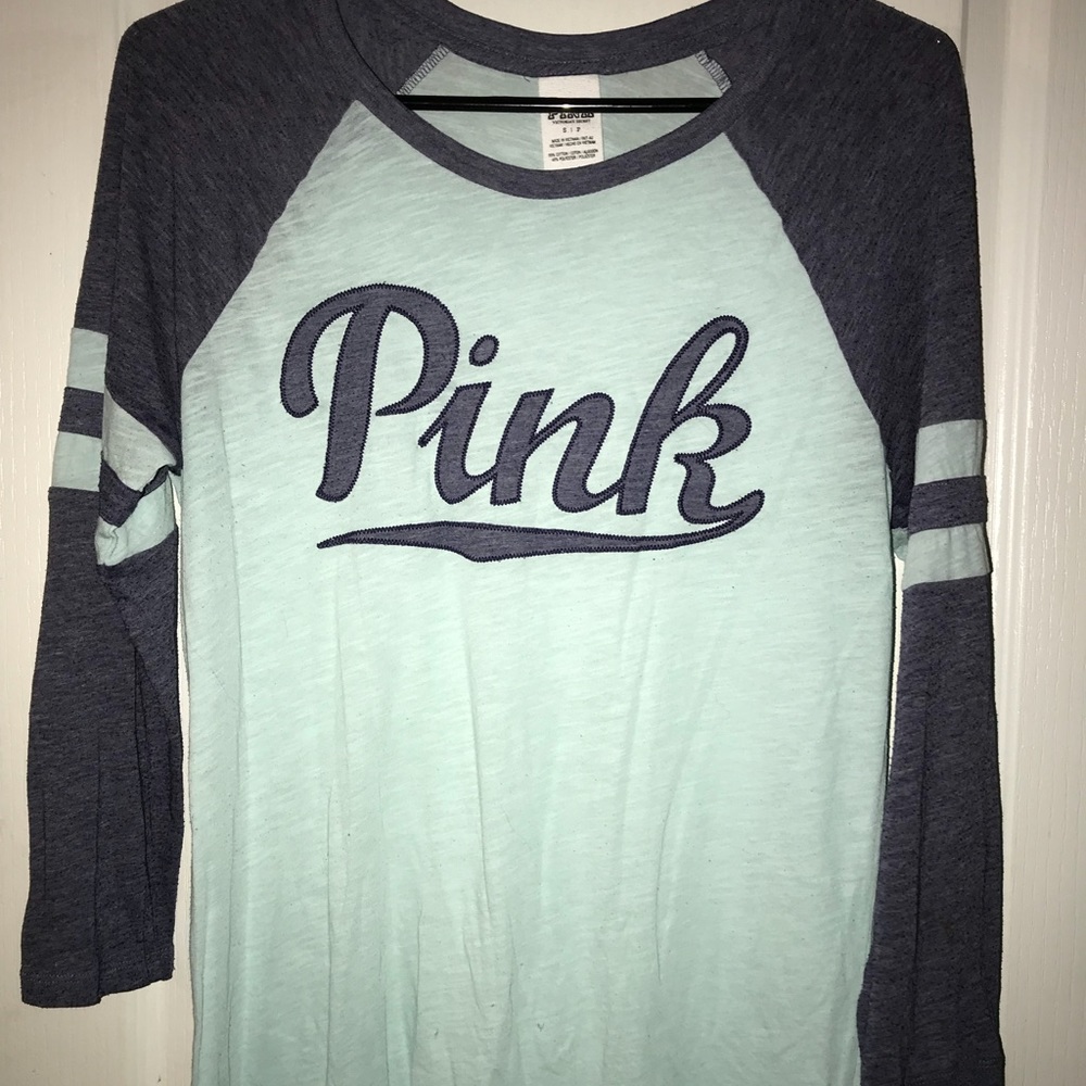 VS PINK baseball tee