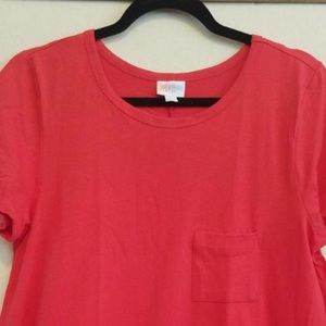 Lularoe Carly Red Size Medium EUC