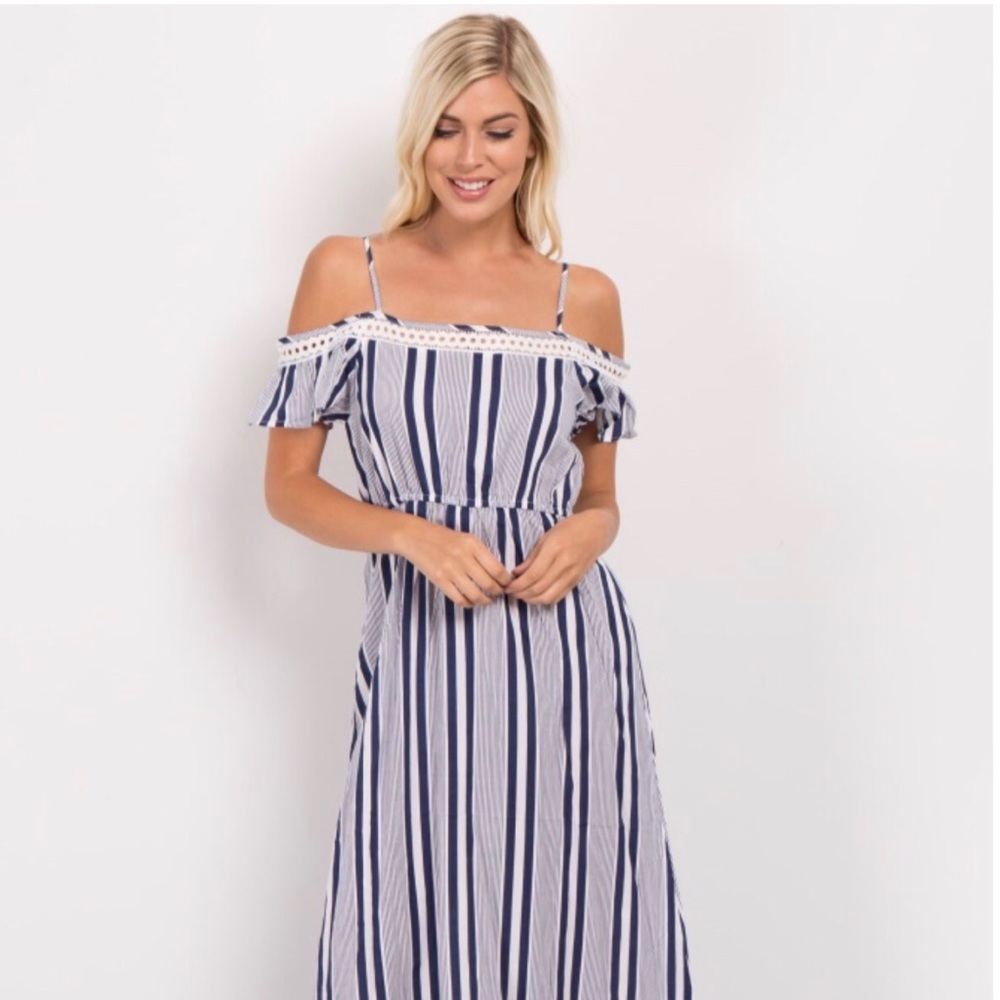 PinkBlush Maternity / Non Maternity Maxi Dress