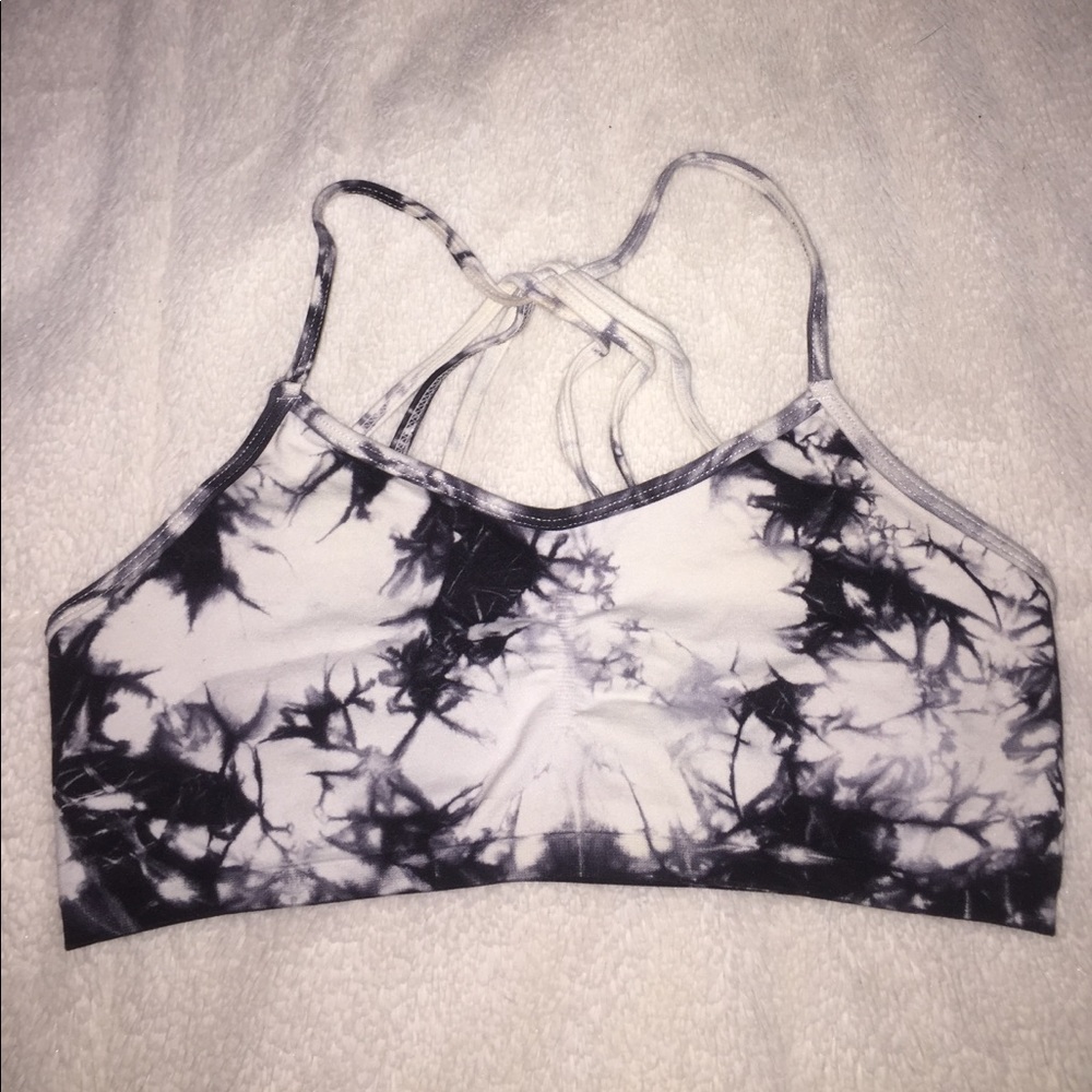 Marble sports bra Aeropostale