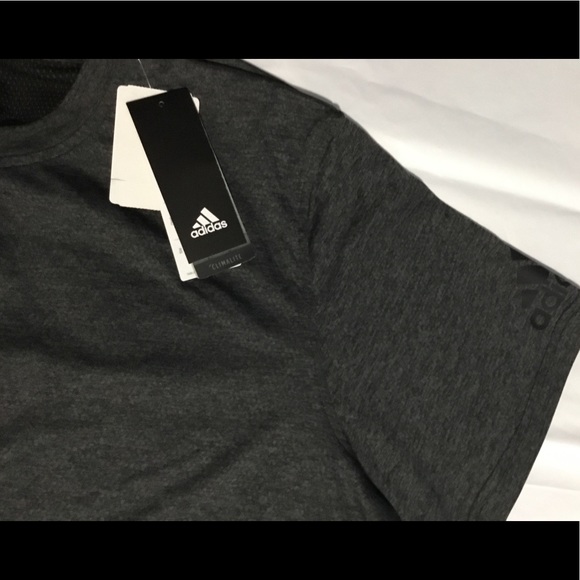 Adidas Gray Layer Up Tee. - Picture 3 of 4