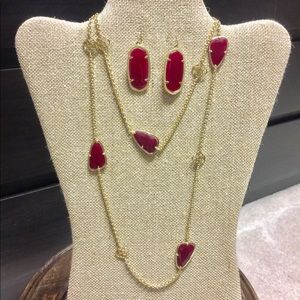 Kendra Scott Necklace & Earring Set