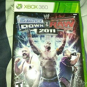 Xbox 360 smack down vs raw 2011