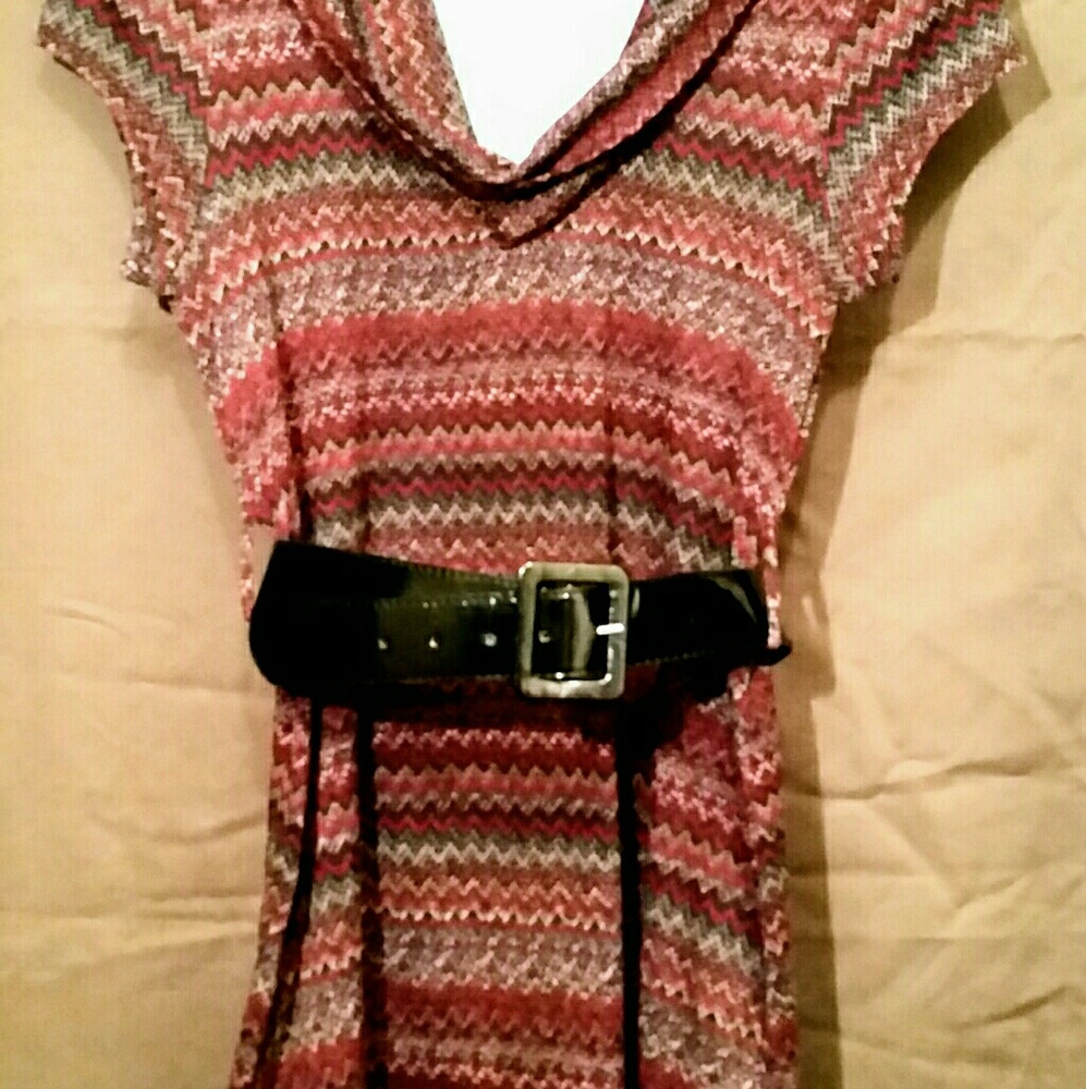 "Amy Byer"  Mini -Dress Top