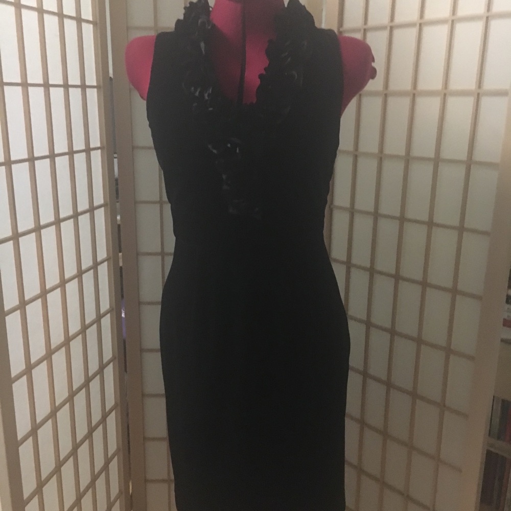 Black Holiday Dress NWOT
