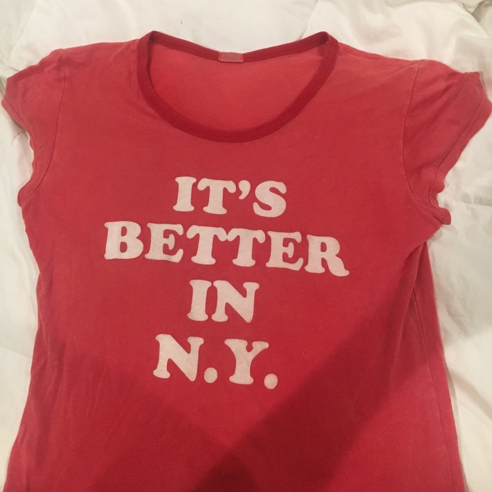 rare new york brandy melville tshirt