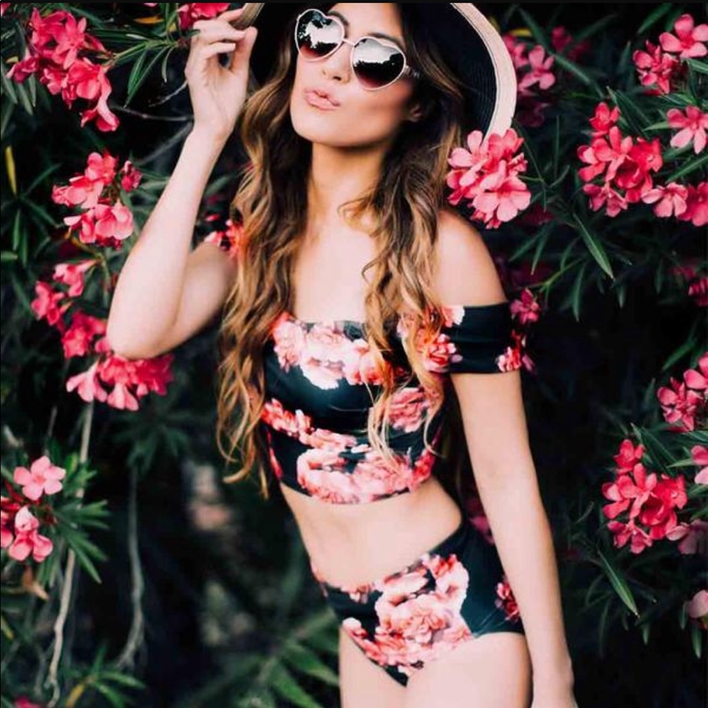 Albion Santiago crop top and bottom swimwear