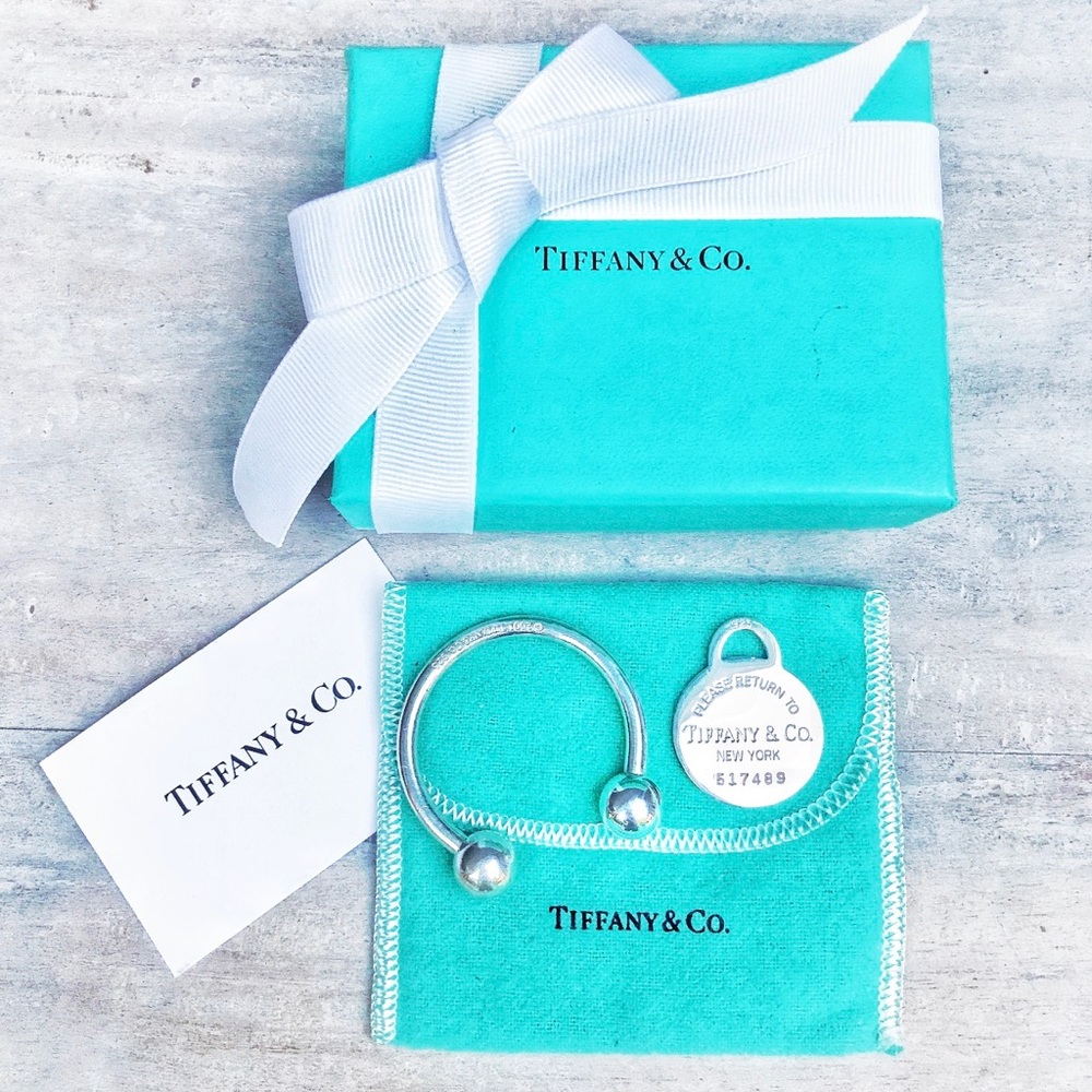 Tiffany & Co. Sterling Silver Return To Key Ring