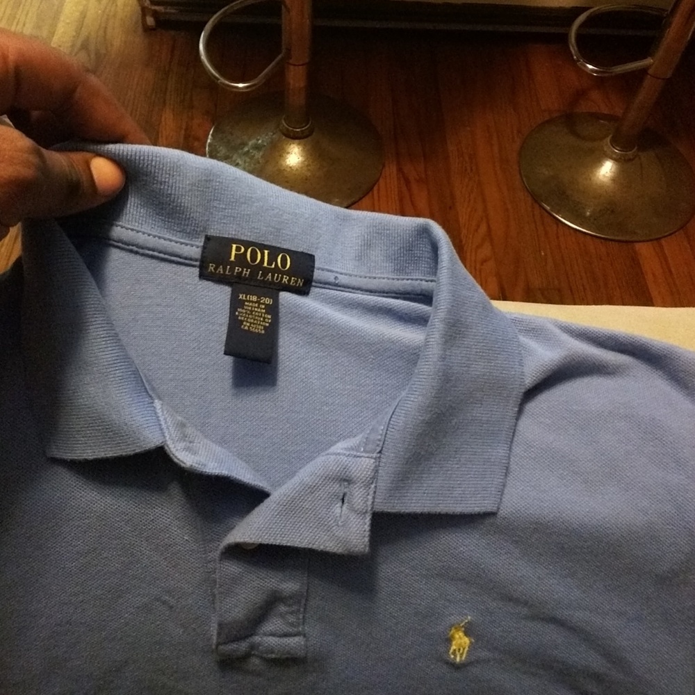 Blue Ralph Lauren polo