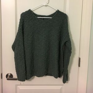 Dark Green Knit Sweater