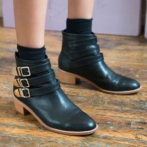 Loeffler Randall Black Fenton Ankle boots