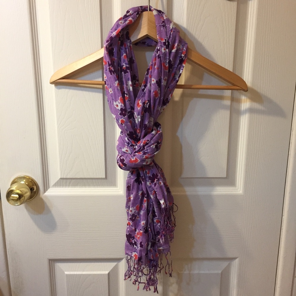 Floral scarf