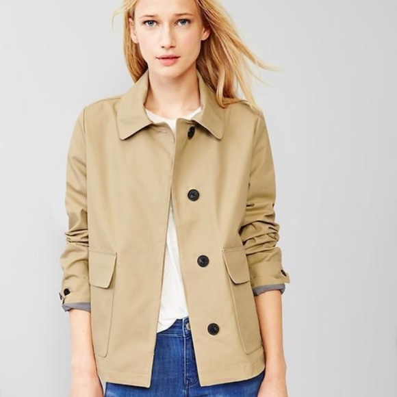 womens short mac jacket