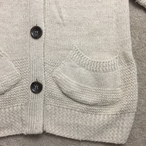 Olive Brand Chunky Knit Button Front Sweater Med - Picture 7 of 8