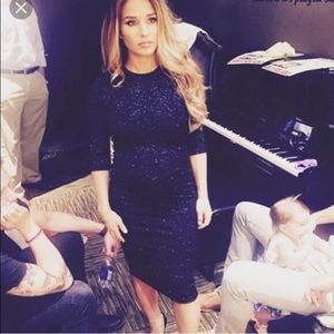 Kittenish. Jessie James Decker. Black Dress