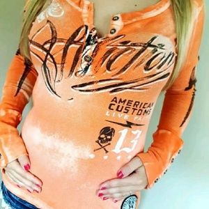 Affliction Button Shirt