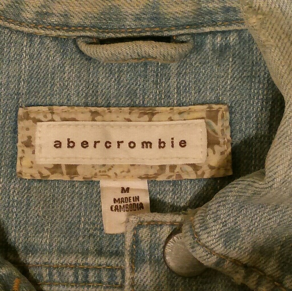 Abercrombie jean jacket - Picture 2 of 2