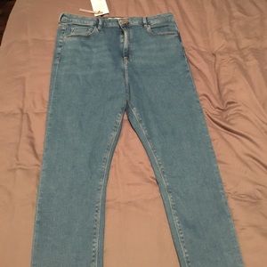 ASOS plus size high waisted jeans