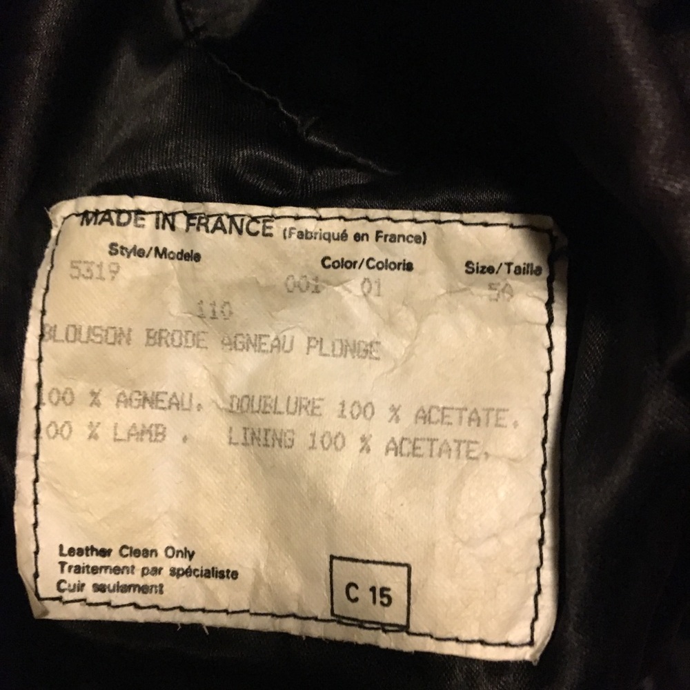 💫HP!🥳🥰💫Vintage Leather Aztec Laser Cut Jacket - Picture 2 of 14