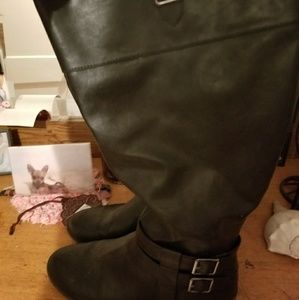 Knee length boots