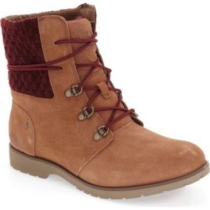 North face “Ballard” lace up boot
