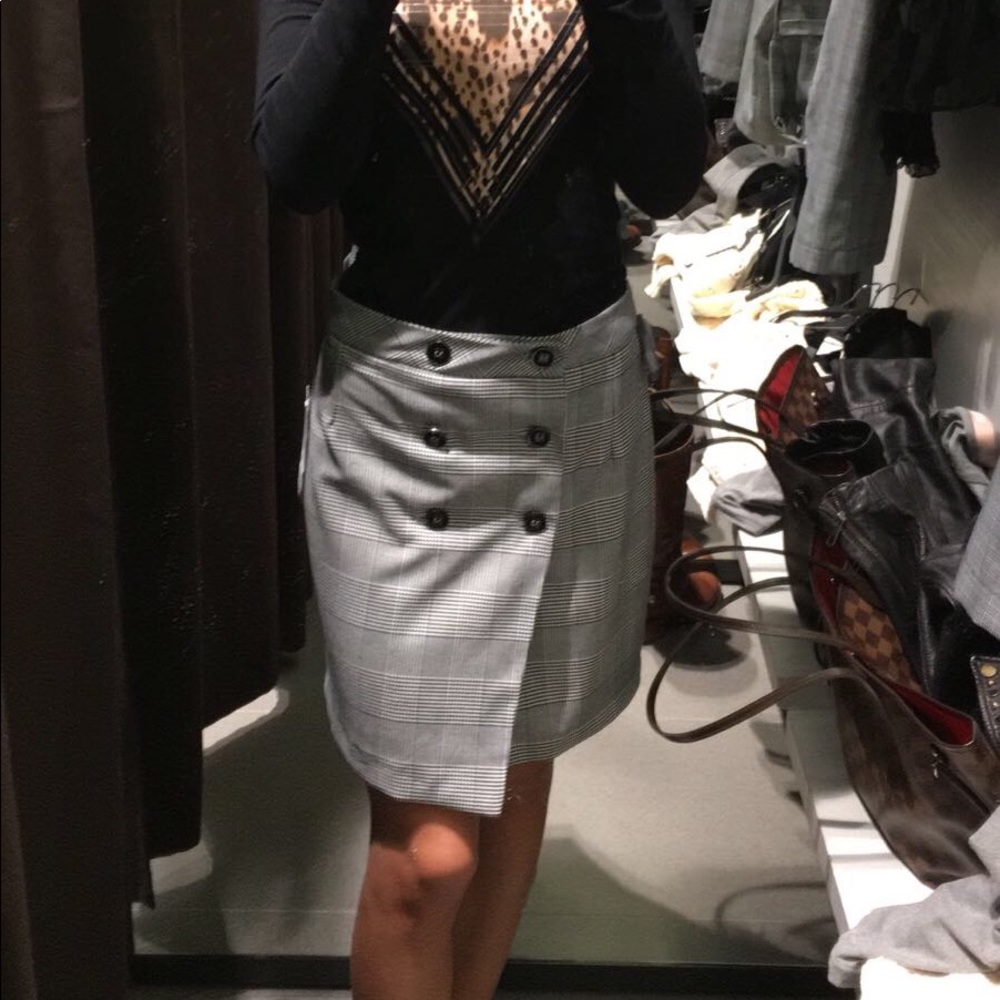 Zara grey skirt - Picture 4 of 7
