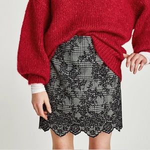 Zara lace skirt
