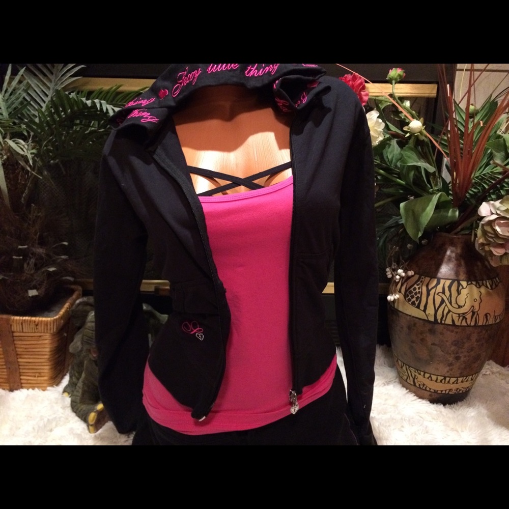 Sexy Little Thing Bling zip hoodie