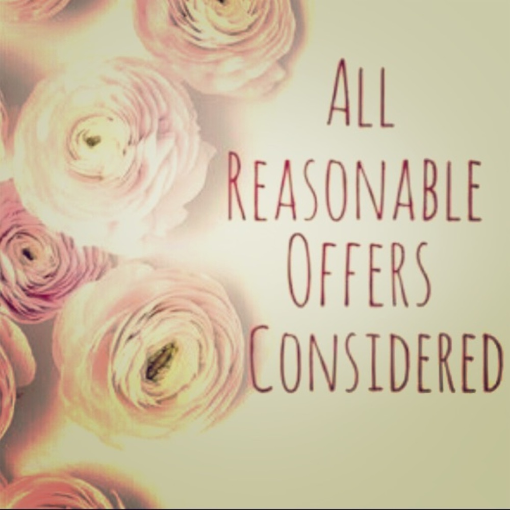 Accepting ALL REASONABLE OFFERS AS OF RIGHT NOW!!!