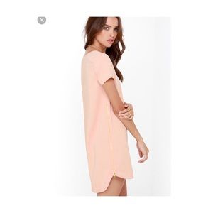 Lulus blush dress
