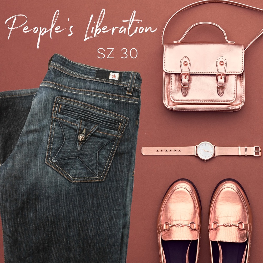 Women’s People’s liberation jeans