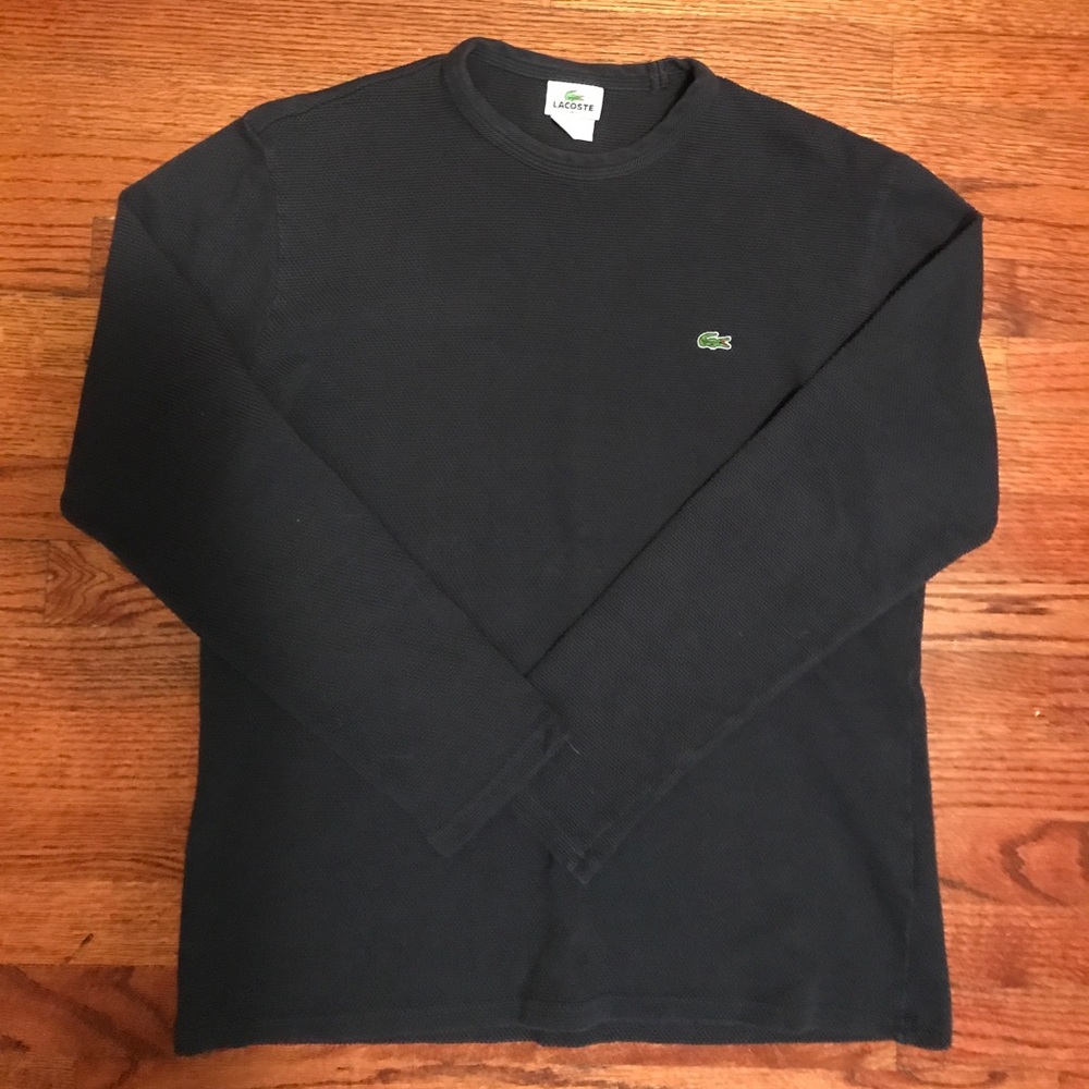 Lacoste Navy Long Sleeve Shirt