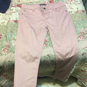 Pastel Pink skinny jeans