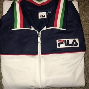 🇮🇹 Fila zip up jacket🇮🇹