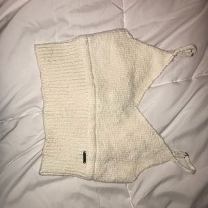 Knit crop top
