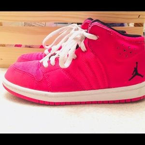 Pink Nike Jordan’s