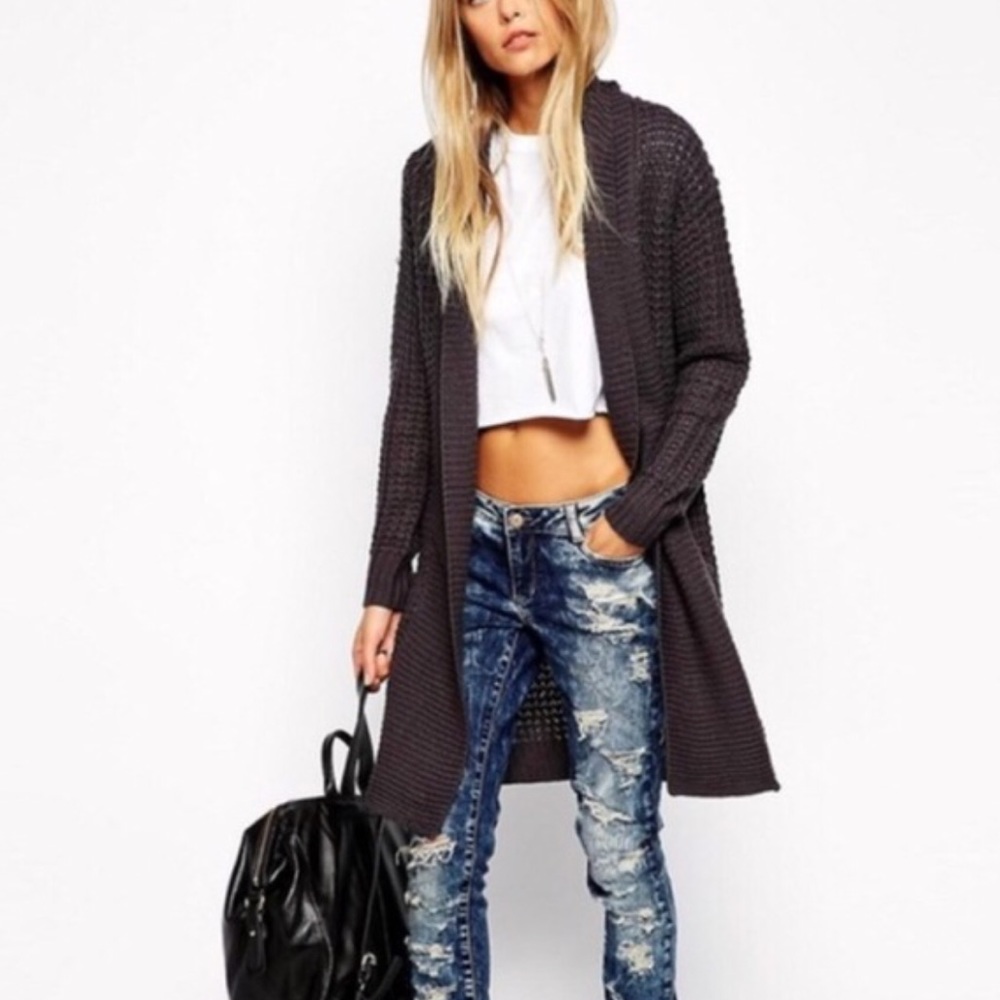 Asos sweater cardigan