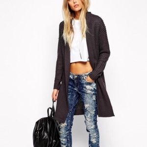 Asos sweater cardigan