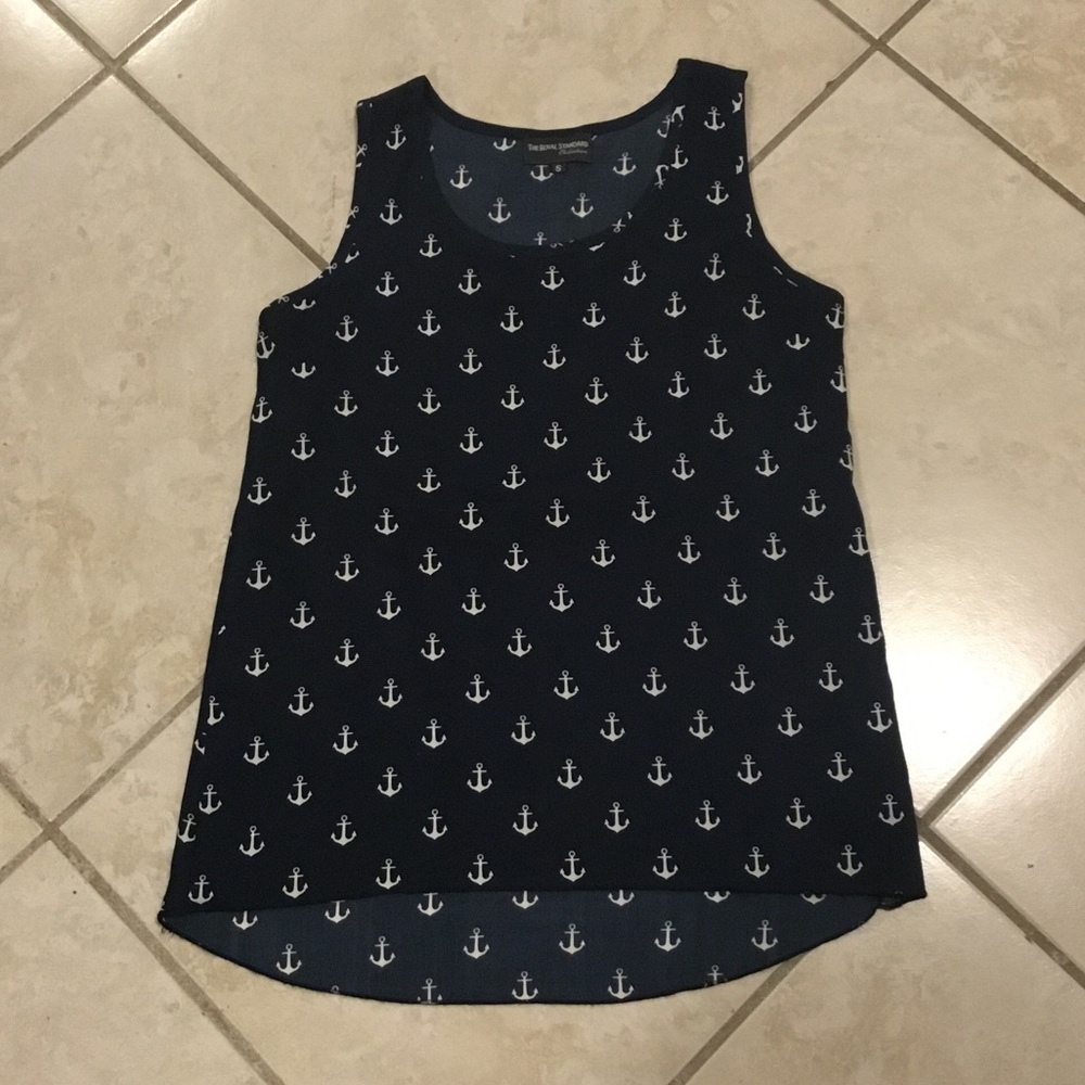 The Royal Standard Navy blue Anchor Blouse