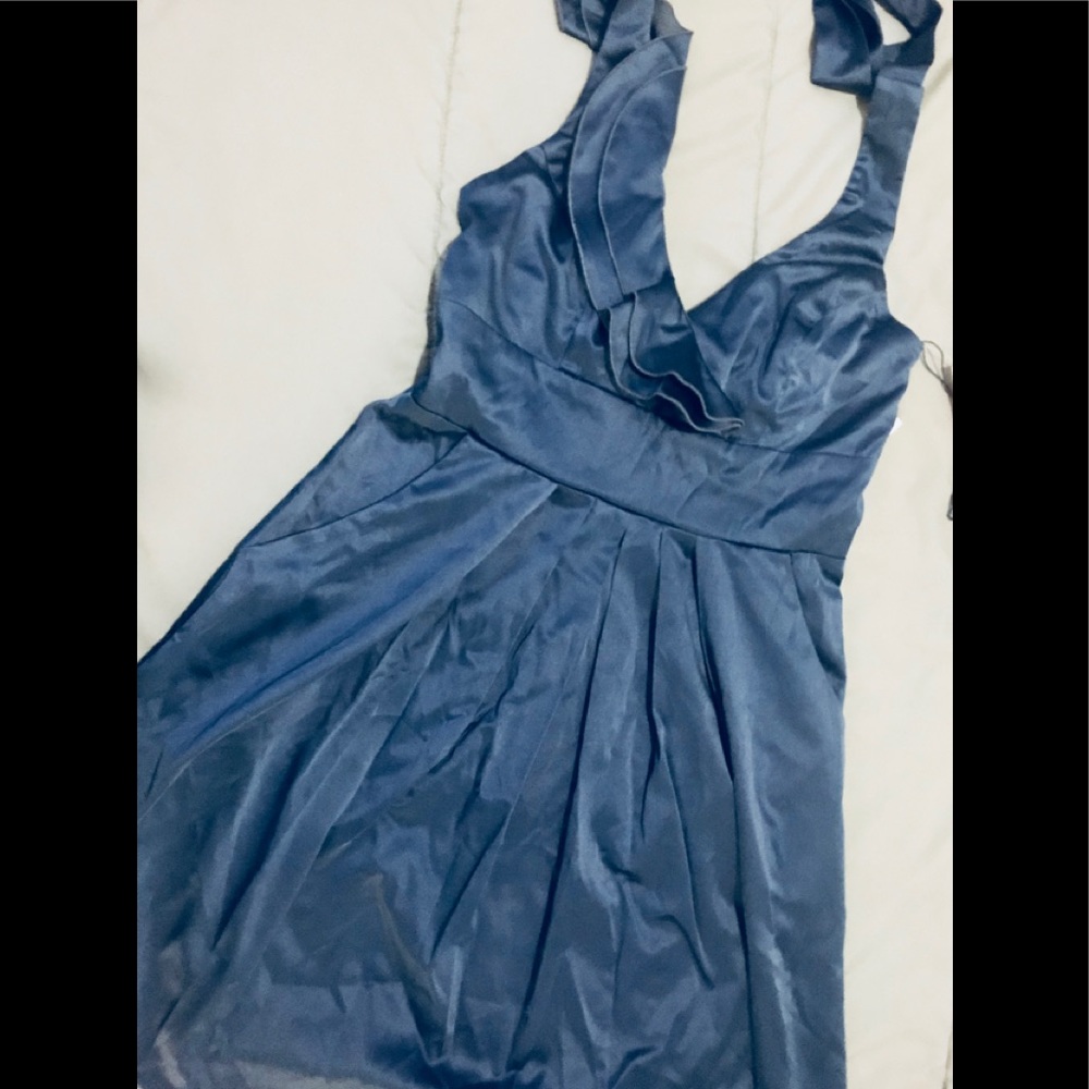 Brand new halter ruffle dress