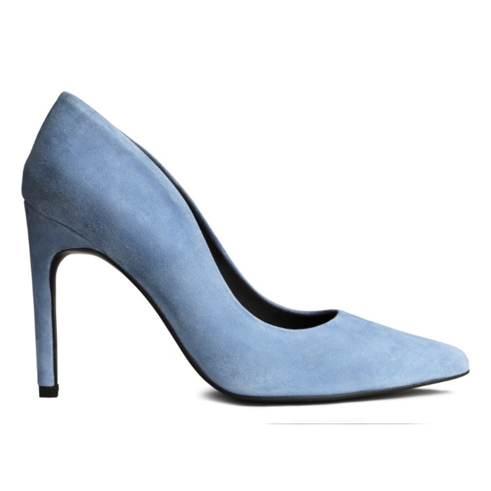 H&M Perrywinkle blue pumps size 9
