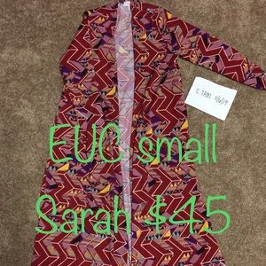 EUC Small Lularoe Sarah