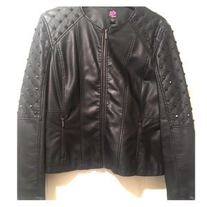 2B BeBe Faux leather Jacket