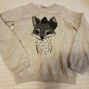 super cute deer sweater