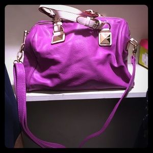Street level purple purse