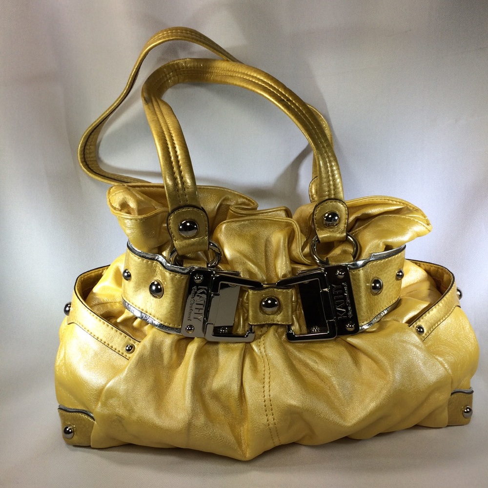 Kathy Van Zeeland Purse - Gold