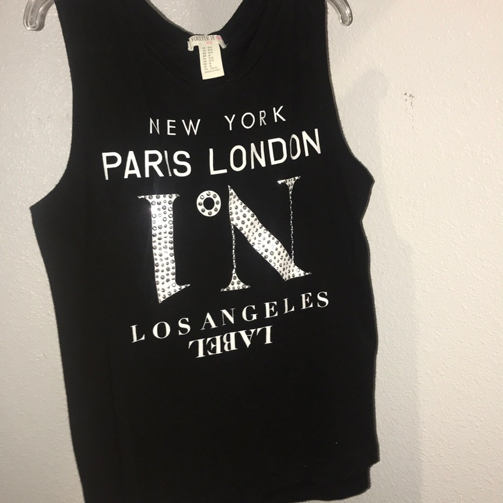 GIRLS black tank top